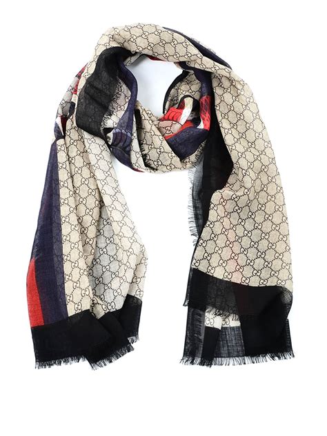 mens snak web gucci scarf|gucci scarf men sale.